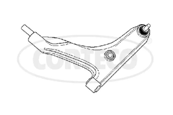 Control/Trailing Arm, wheel suspension