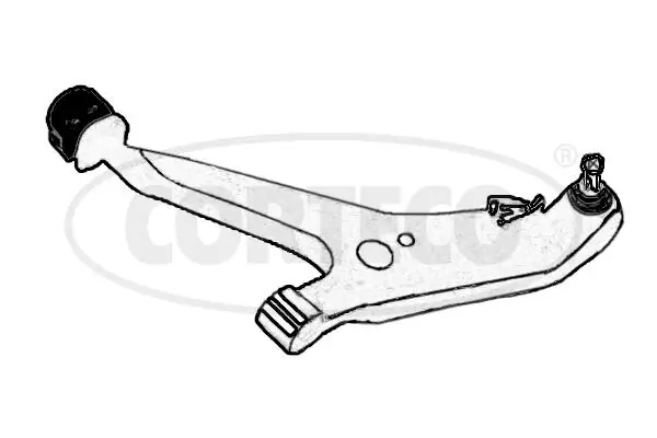 Control/Trailing Arm, wheel suspension