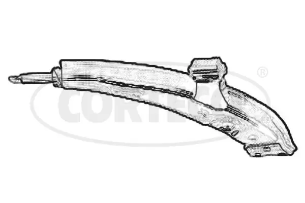 Control/Trailing Arm, wheel suspension