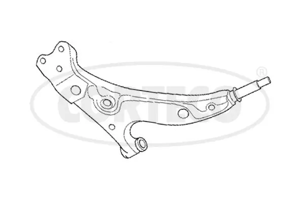 Control/Trailing Arm, wheel suspension