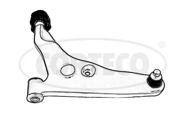 Control/Trailing Arm, wheel suspension