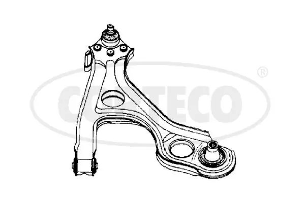 Control/Trailing Arm, wheel suspension