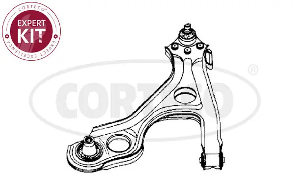 Control/Trailing Arm, wheel suspension