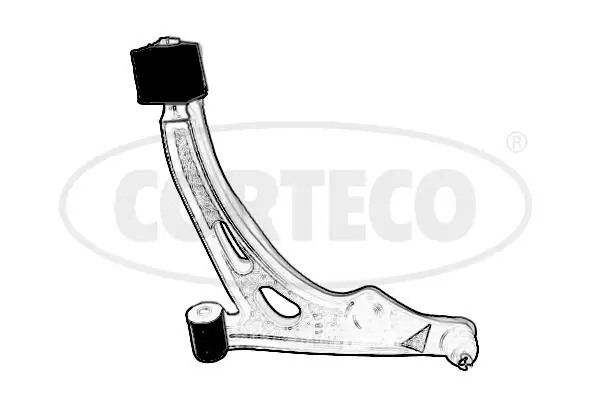Control/Trailing Arm, wheel suspension