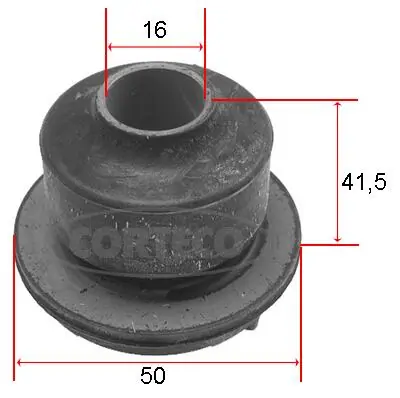 Mounting, control/trailing arm