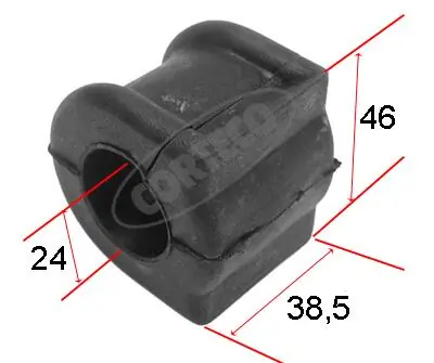 Mounting, stabiliser bar