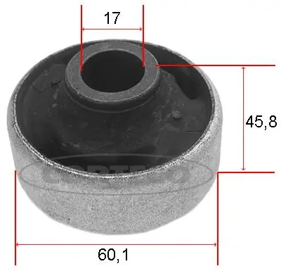 Mounting, control/trailing arm