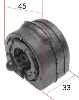 Mounting, stabiliser bar