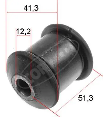 Mounting, control/trailing arm