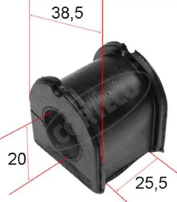 Mounting, stabiliser bar