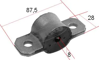 Mounting, stabiliser bar