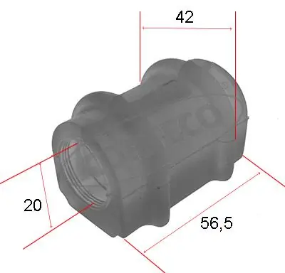 Mounting, stabiliser bar