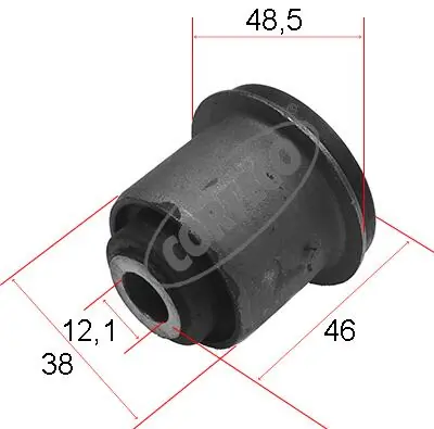 Mounting, control/trailing arm