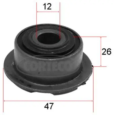 Mounting, control/trailing arm