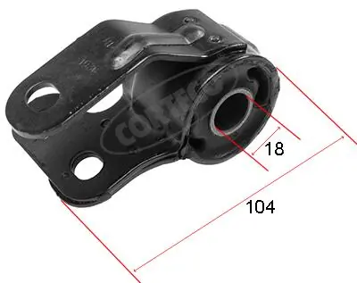 Mounting, control/trailing arm