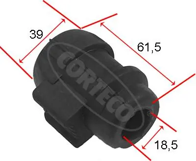 Mounting, stabiliser bar