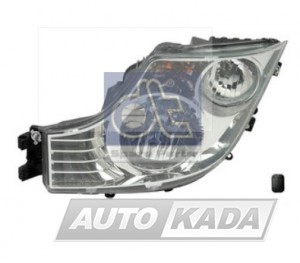 Headlight (LH) MB ACTROS MP4 H7/H1 / PY21W / W5W