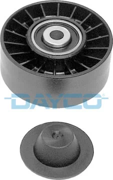 Deflection/Guide Pulley, V-ribbed belt