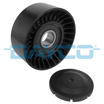 Deflection/Guide Pulley, V-ribbed belt