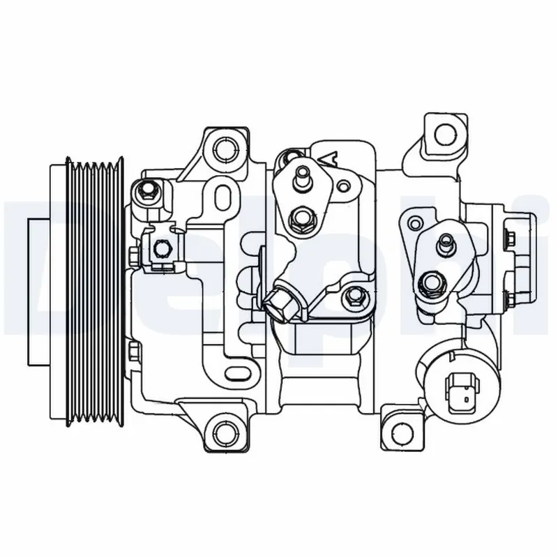 Compressor, air conditioning