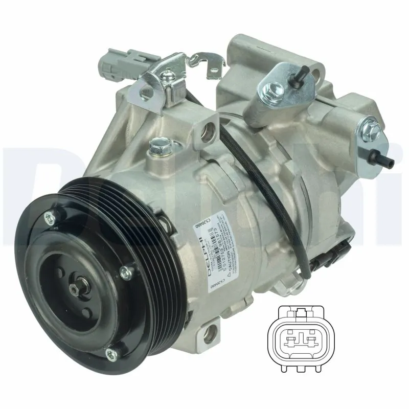 Compressor, air conditioning