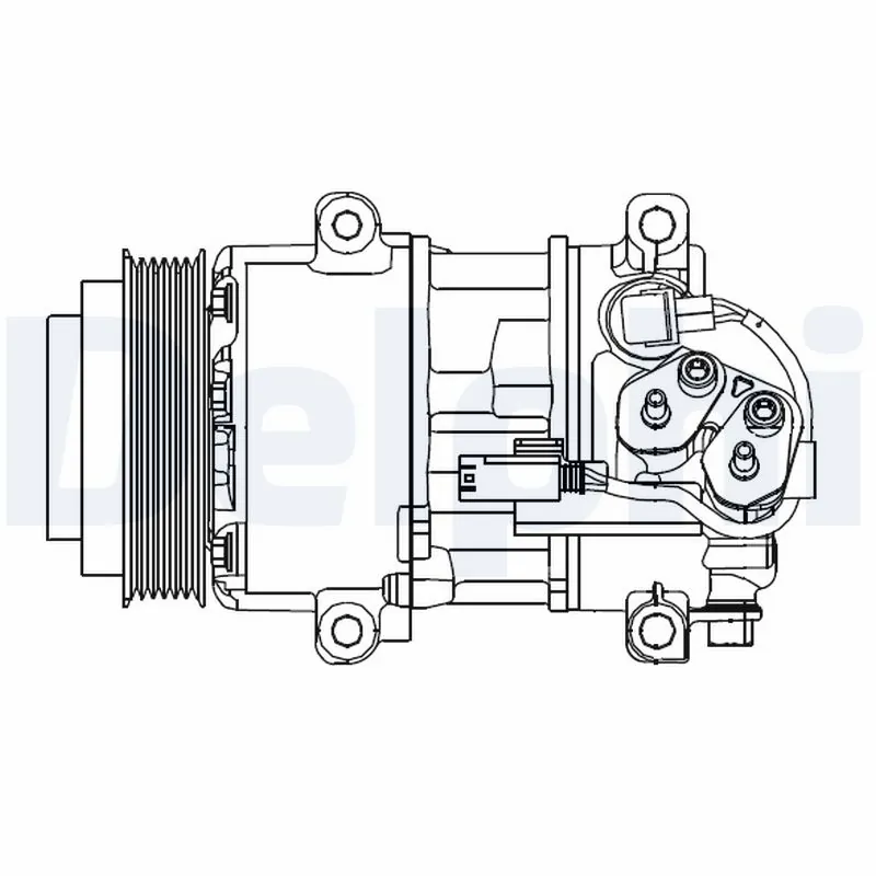 Compressor, air conditioning