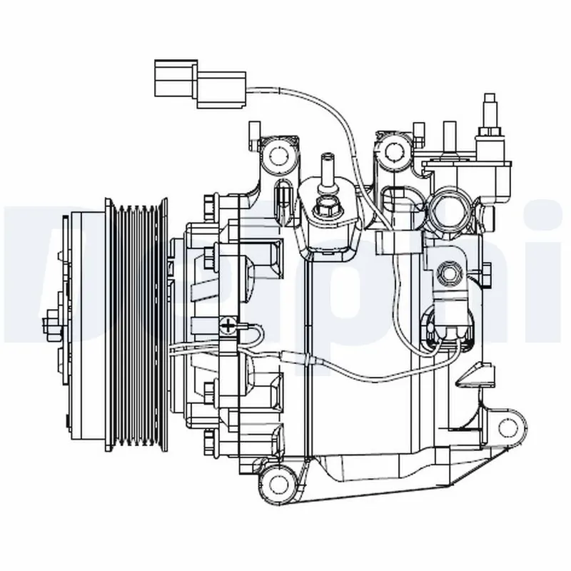 Compressor, air conditioning