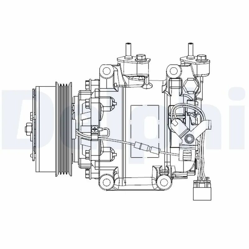Compressor, air conditioning