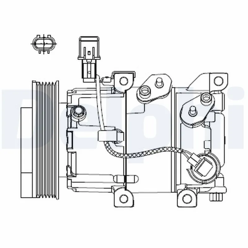Compressor, air conditioning
