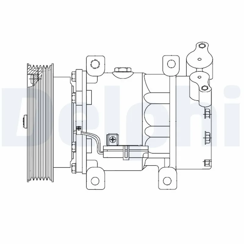 Compressor, air conditioning