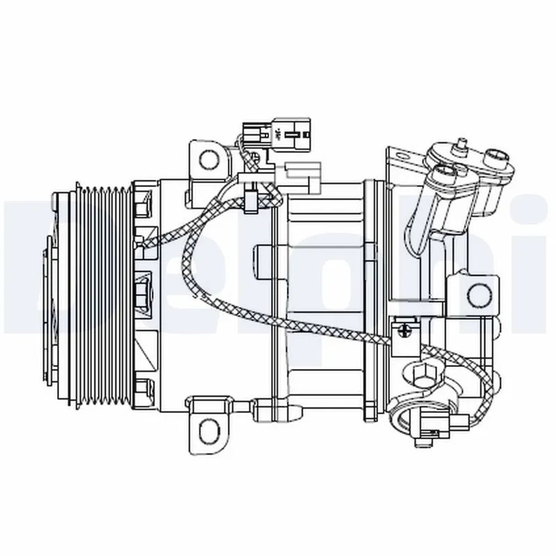 Compressor, air conditioning