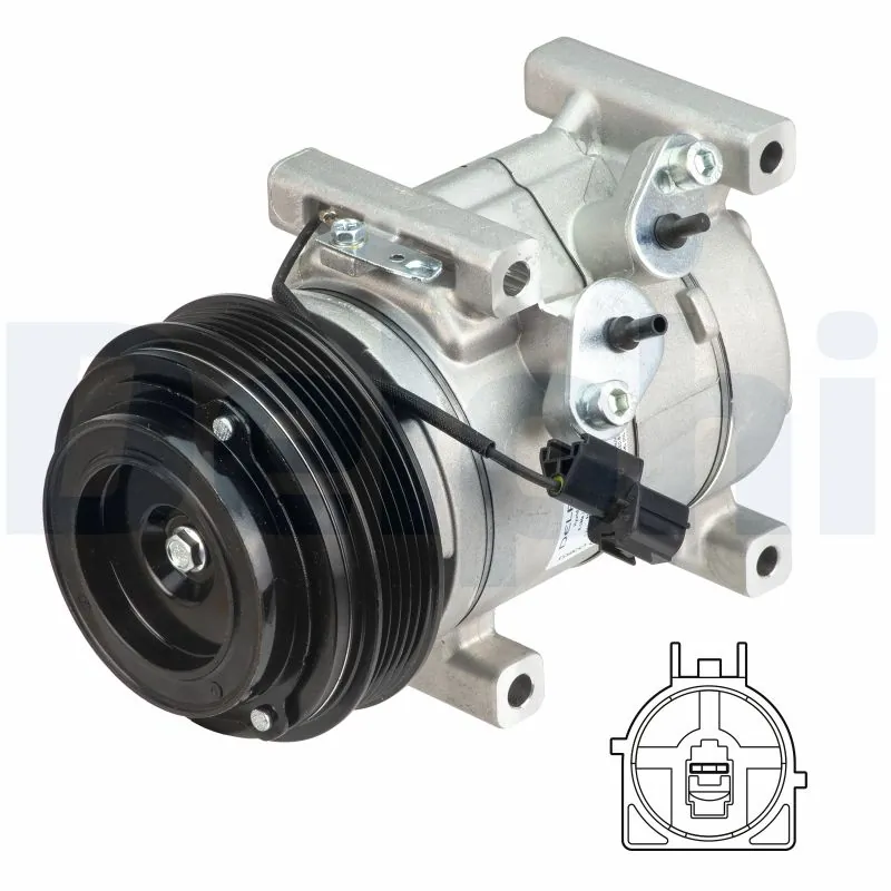 Compressor, air conditioning