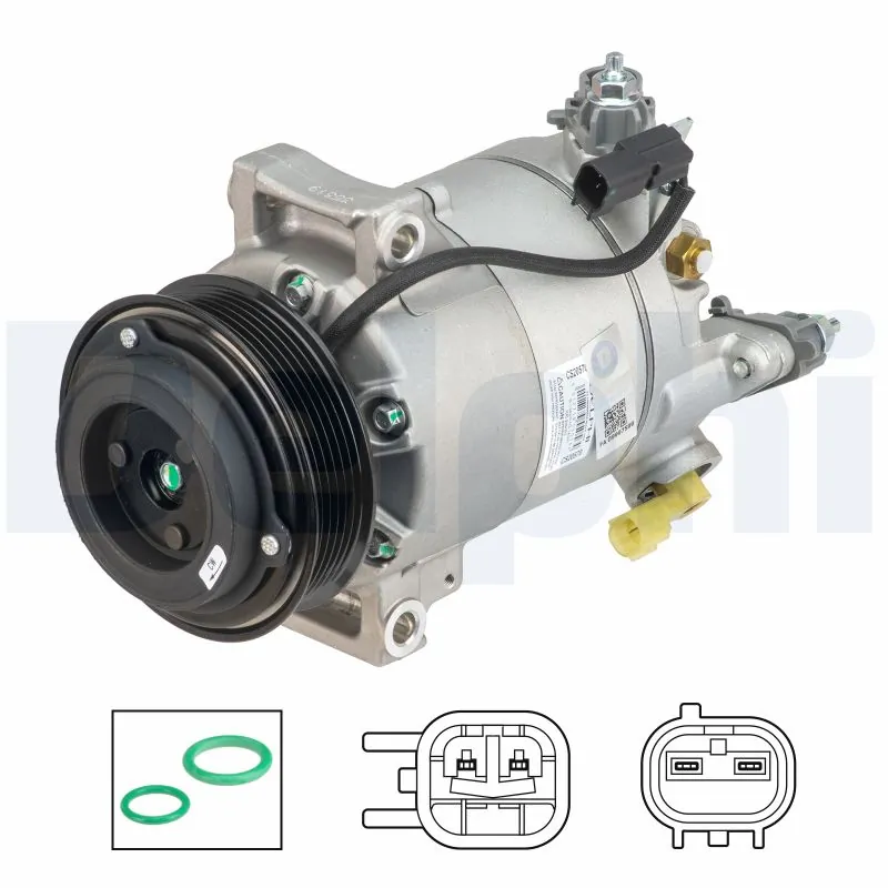 Compressor, air conditioning