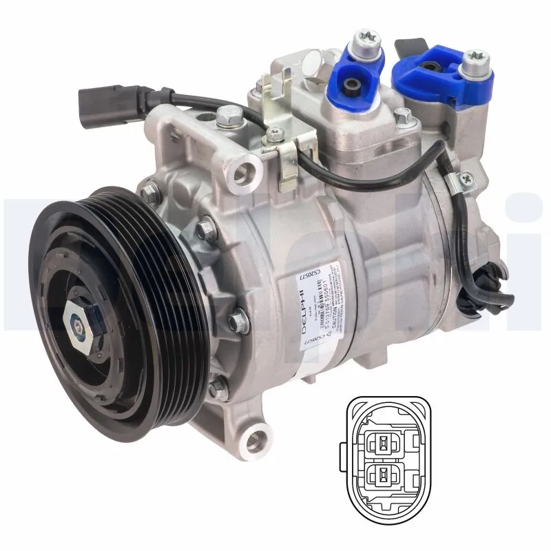 Compressor, air conditioning