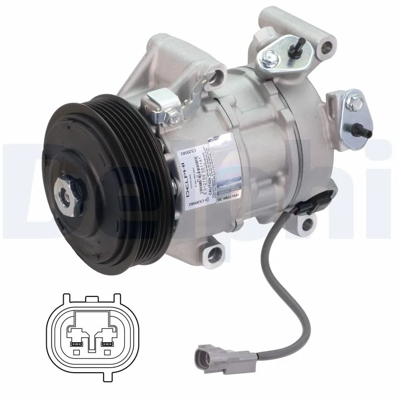 Compressor, air conditioning