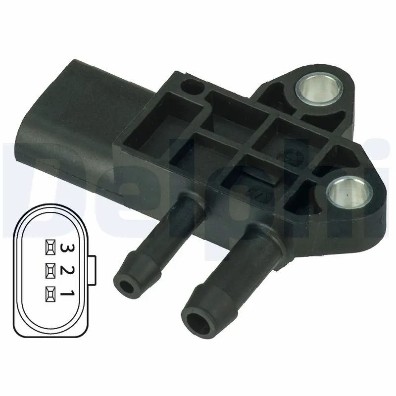 Sensor, exhaust pressure