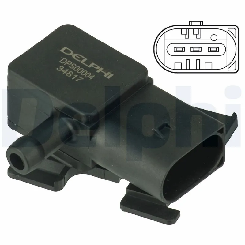 Sensor, exhaust pressure