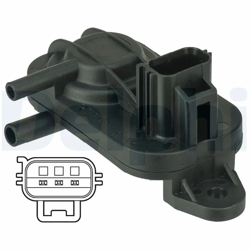 Sensor, exhaust pressure