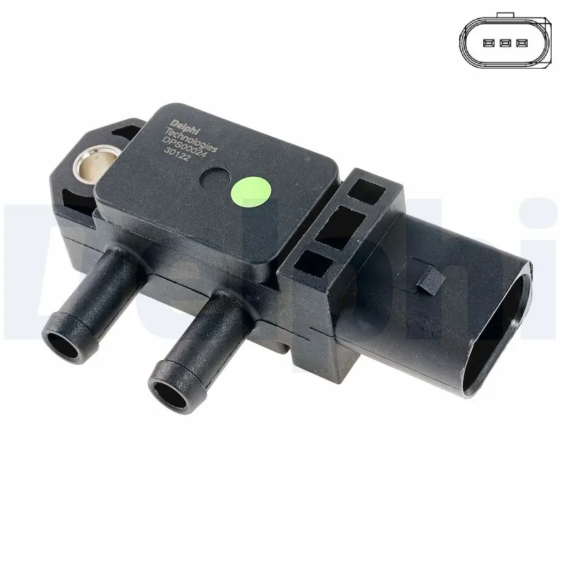 Sensor, exhaust pressure