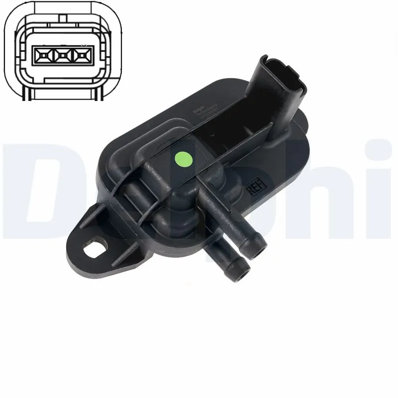 Sensor, exhaust pressure