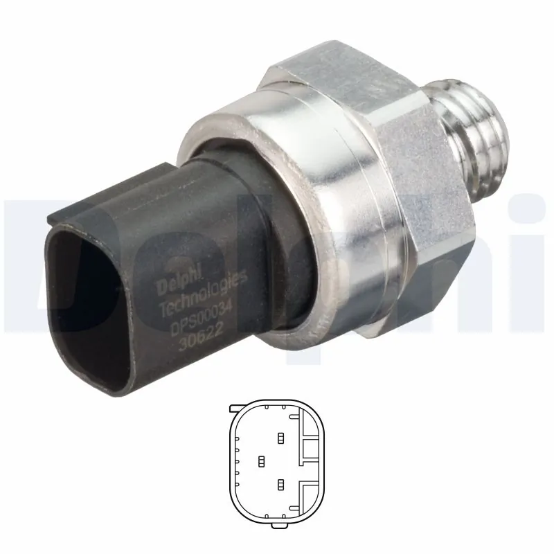 Sensor, exhaust pressure