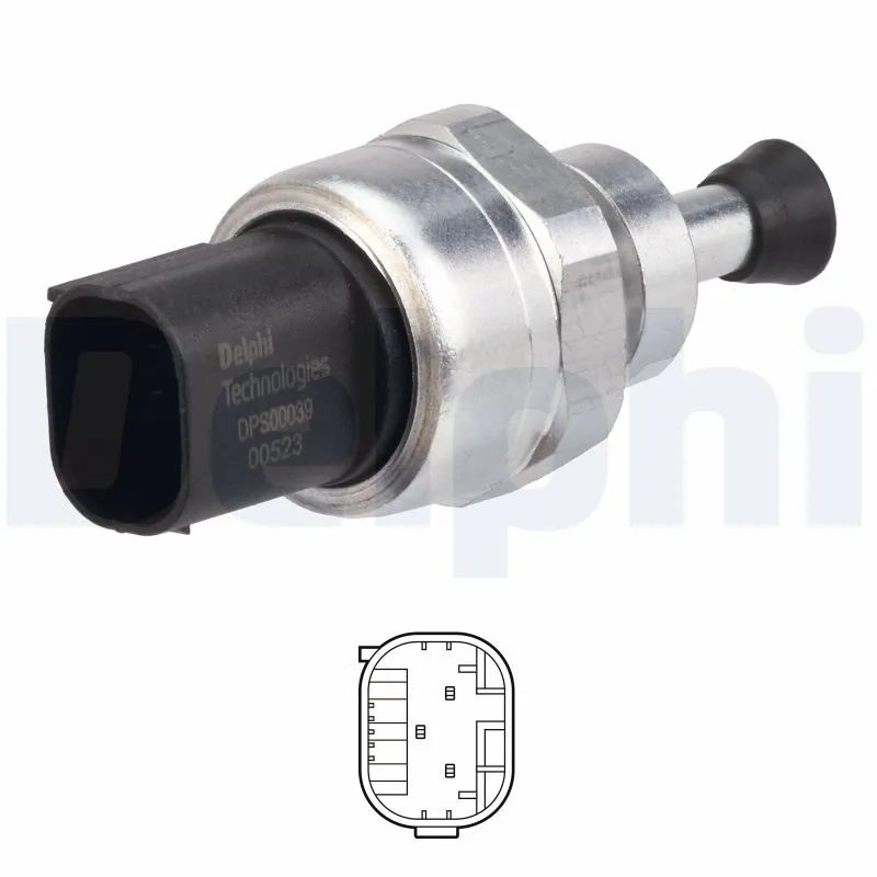 Sensor, exhaust pressure