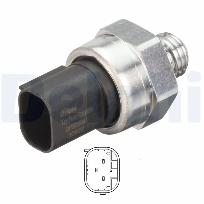 Sensor, exhaust pressure