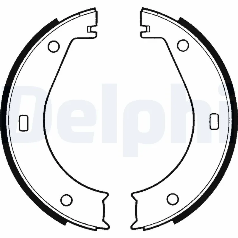 Brake Shoe Set, parking brake