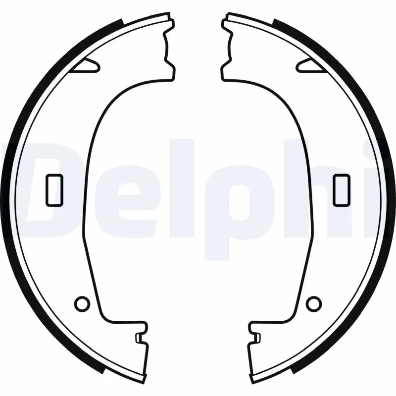 Brake Shoe Set, parking brake