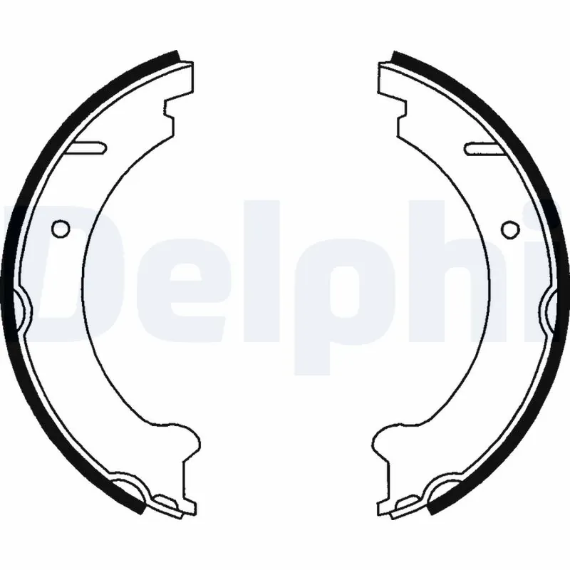 Brake Shoe Set, parking brake