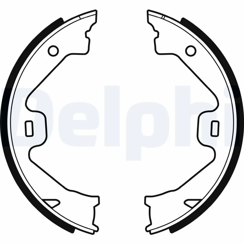 Brake Shoe Set, parking brake