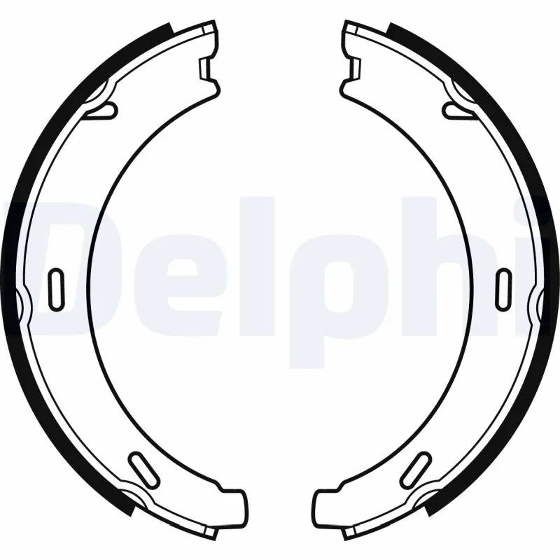 Brake Shoe Set, parking brake