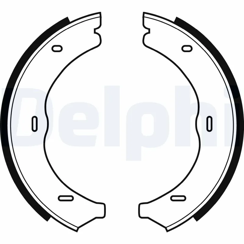 Brake Shoe Set, parking brake