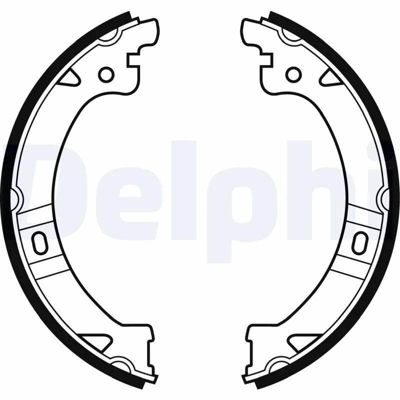 Brake Shoe Set, parking brake